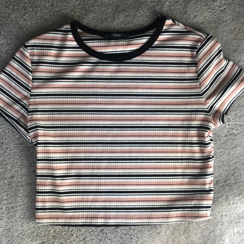 Stripped crop top